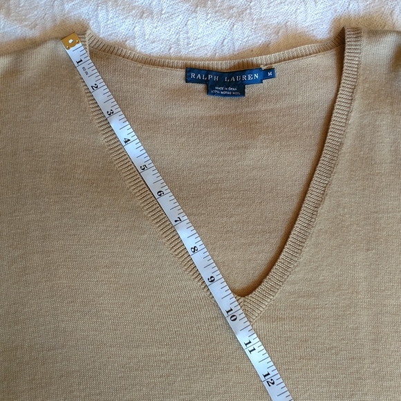 Ralph Lauren Camel Sweater Dress - Picture 10 of 13